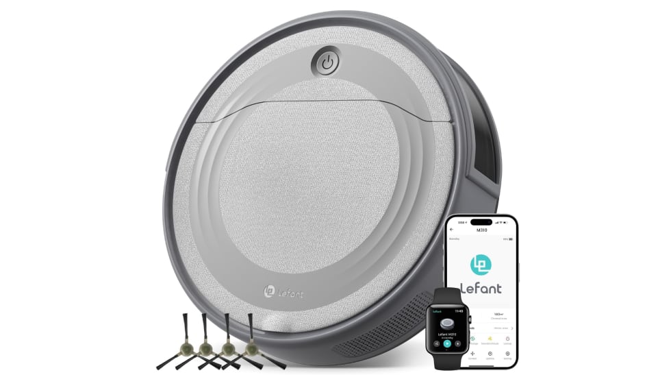 Robot aspirador Lefant con 180 minutos de autonomía.