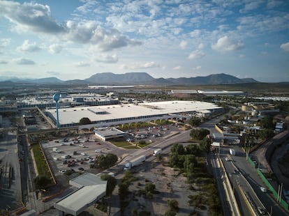 Las instalaciones de General Motors en Ramos Arizpe, Coahuila, en octubre de 2024.