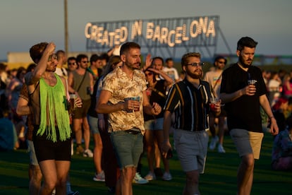 Asistentes al Primavera Sound, este viernes.