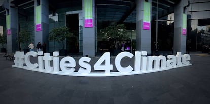 La sede de la cumbre C40 en la Ciudad de México.