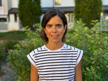 La investigadora Marta Costa-Jussà en Annecy, Francia, en una imagen cedida por ella.