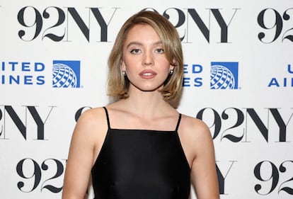 Sydney Sweeney ayer en Nueva York.