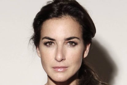 La actriz Belén López.