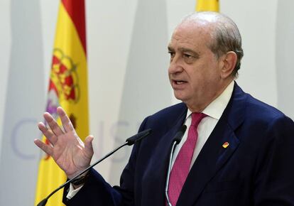 Acting interior minister Jorge Fernández Díaz.