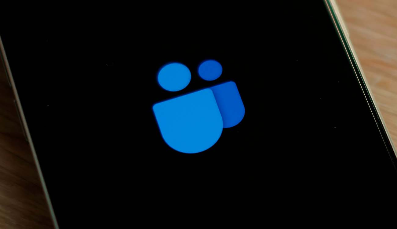 Logo de Microsoft Teams en un smartphone