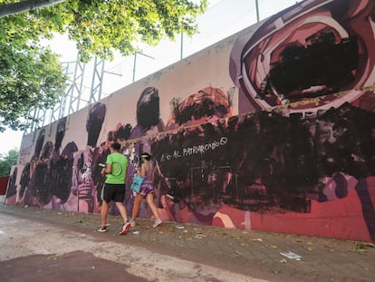 Mural feminista Ciudad Lineal