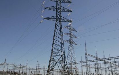 Torres eléctricas, en Salamanca.