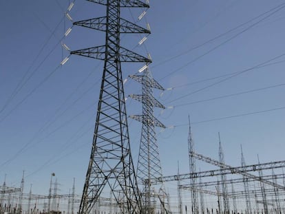 Torres eléctricas, en Salamanca.