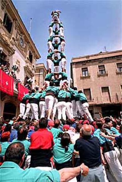 Tres de nou amb folre de los de Vilafranca.