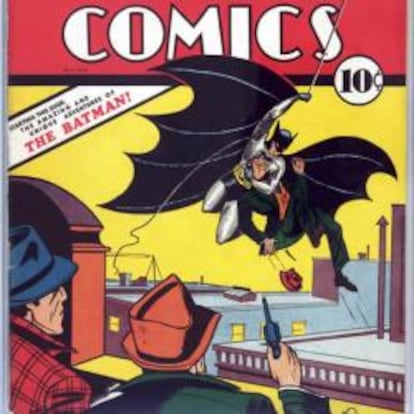 Ejemplar del  número 27 de la revista "Detective Comics" del año 1939