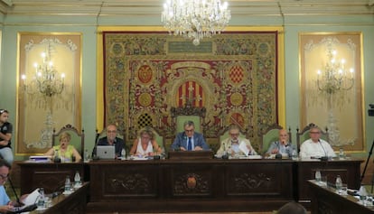 Imagen del pleno celebrado esta tarde