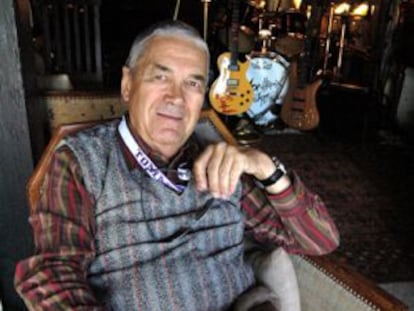 El fundador del festival de Montreux, Claude Nobs.
