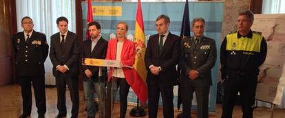 Primera reunión de la Mesa de Seguridad de la Cañada Real.