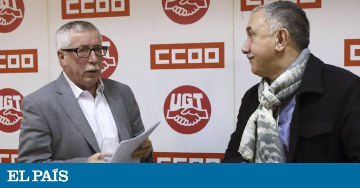 UGT y CC OO anuncian movilizaciones para exigir salarios dignos ...