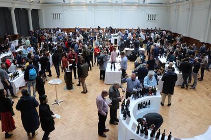 La muestra de Viñateros, este martes, en Lindley Hall de Londres