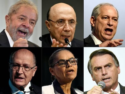 Parte dos candidatos do pleito deste ano.