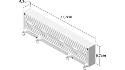 Este es uno de los tendederos de pared más vendidos en Amazon: ideal para pisos pequeños