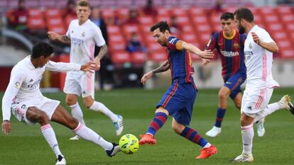 A patadas por “El Clásico”