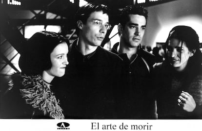 María Esteve, Fele Martínez, Sergio Peris-Mencheta y Lucía Jiménez en 'El arte de morir'.