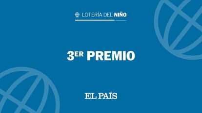 Tercer Premio Lotería del Niño 2024