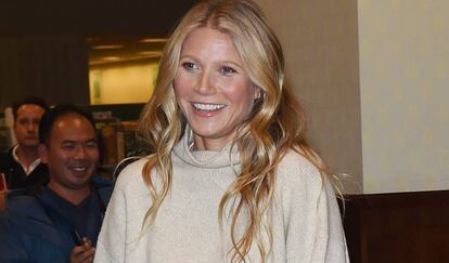 Gwyneth Paltrow, durante la presentación de su libro, el pasado 15 de enero.