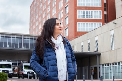 Carmen Rosa Hoyos, enfermera en Palencia. 