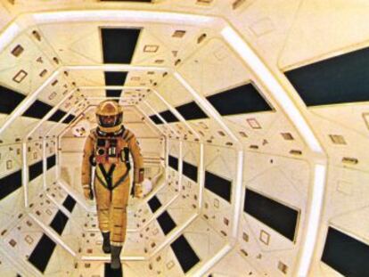 Un fotograma de &#039;2001. Odisea en el espacio&#039; de Kubrick.