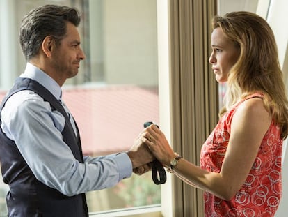 Eugenio Derbez y Jennifer Garner en &#039;Miracles from Heaven&#039;