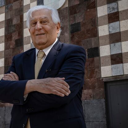 Antonio del Valle Ruiz, Fundador del Museo Kaluz, durante una entrevista para EL PAÍS, el 18 de enero de 2022. 