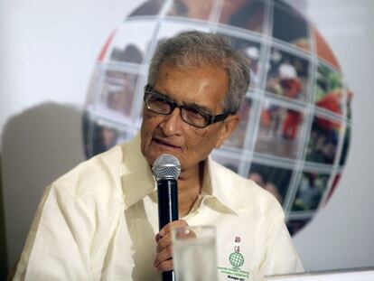 El economista indio Amartya Sen, en 2013.