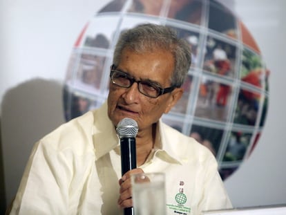 El economista indio Amartya Sen, en 2013.