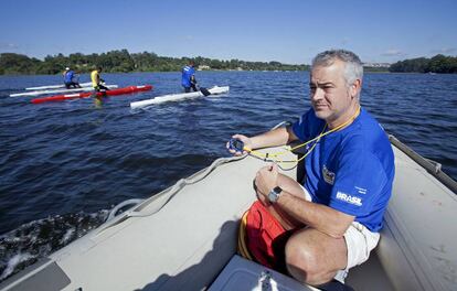 Suso Morlán, en Sao Paulo, durante la preparación de los Juegos de Río 2016