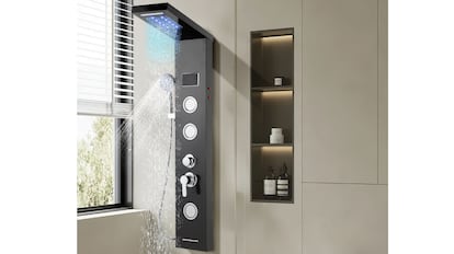 columna ducha hidromasaje en oferta a la venta en Leroy Merlin