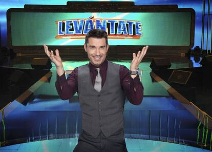 Jesús Vázquez, presentador de 'Levántate'.