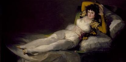 &#039;La maja vestida&#039; (1800-1807), de Francisco de Goya.