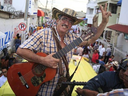 Guillermo Torres, exguerrillero de las FARC y alcalde de Turbaco.