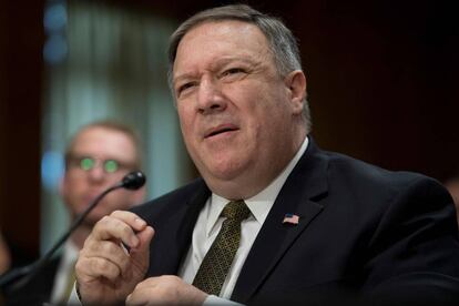 Mike Pompeo en Washington, en una imagen de archivo.