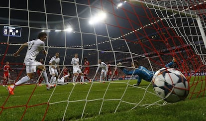 Semifinal entre el Real Madrid y el Bayern de Munich, en abril de 2014.