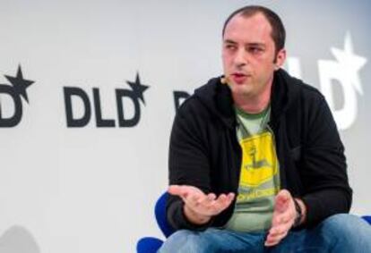 En la imagen, Jan Koum, fundador del servicio de mensajería WhatsApp. EFE/Archivo