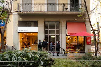 Sant Antoni, a Barcelona, un barri gentrificat.