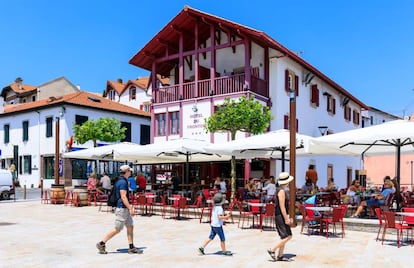 El pueblo de Bidart, en el País Vasco francés.