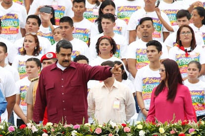 Nicolás Maduro, en un acto esta semana.y