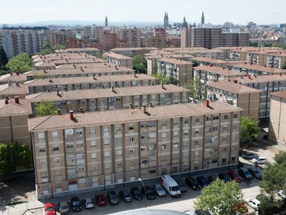 Balsas de Ebro Viejo, en Zaragoza.