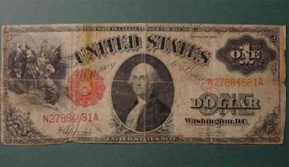 Un dólar de 1917 que se subastará en Florida.