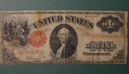 Un dólar de 1917 que se subastará en Florida.