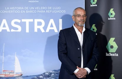El empresario Livio LoMonaco, durante la presentación del documental Astral en 2016.