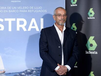 El empresario Livio LoMonaco, durante la presentación del documental Astral en 2016.