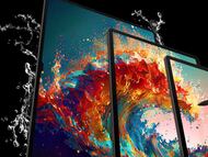 Tablet de Samsung salpicado con agua