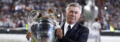 Carlo Ancelotti, nuevo entrenador del Real Madrid.