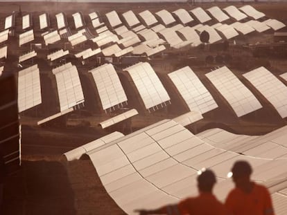 Planta fotovoltaica Balboa, en Castilla y León.